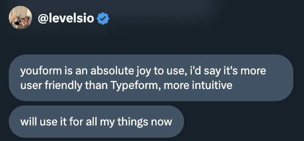 Pieter Levels recommends Youform